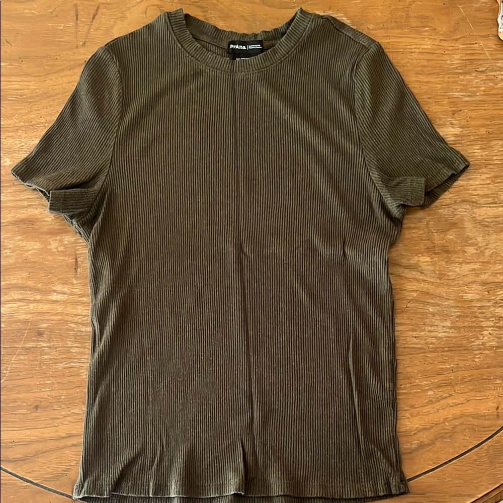 Prana Green Short Sleeve Tee